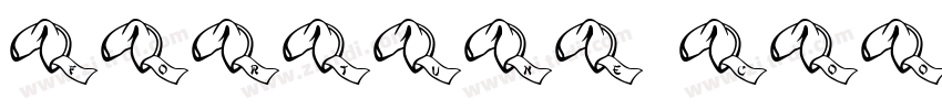 fortune cookies Regu字体转换